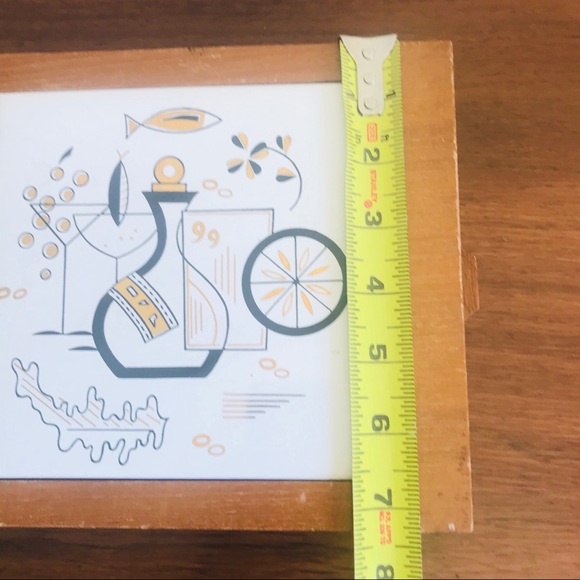 Vintage mcm Japanese cheese/bar tools trivet Fred roberts? - Picture 5 of 7